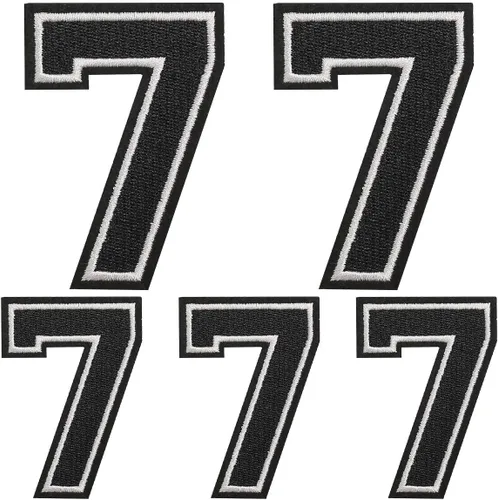 Vista 85 de Parches de letras para planchar, 5 piezas de parches bordados completos con letras individuales para ropa, vestido, sombrero, jeans, accesorios