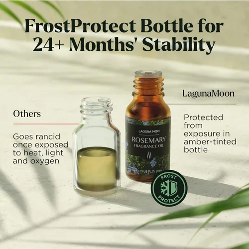 Vista 5 de Lagunamoon Colección de aceites aromáticos – Juego de regalo de 16 piezas premium para difusores, suministros de fabricación de velas de bricolaje