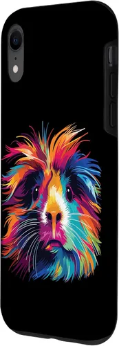 Vista 17 de Funda colorida de conejillo de indias para iPhone 15