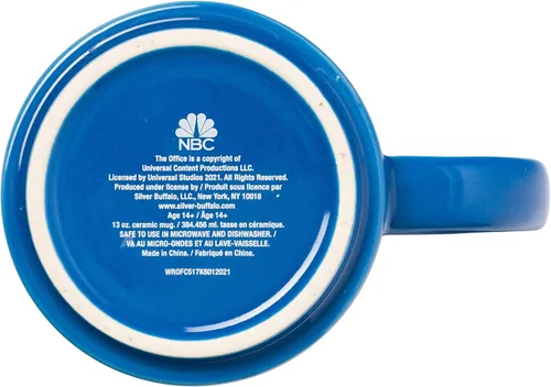 Vista 9 de Silver Buffalo The Office Icons and Logo - Paquete de 2 tazas de cerámica, 13 onzas