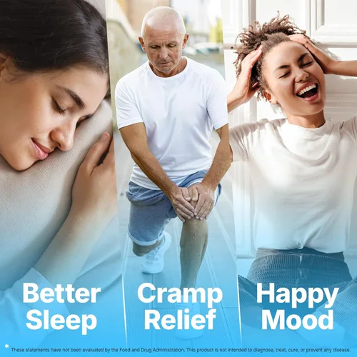 Vista 8 de Vita Guard Magnesium Complex 1480mg – 10-in-1 with Glycinate, Citrate, Malate & More – High Absorption – Sleep, Muscle, Nerve & Heart Support – 90