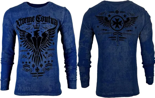 Vista 2 de Xtreme Couture by Affliction Camiseta térmica para hombre Intensity