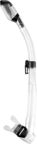 Vista 26 de Cressi Adult Diving Dry Snorkel with Splash Guard and Top Valve - Supernova Dry: Designed in Italy