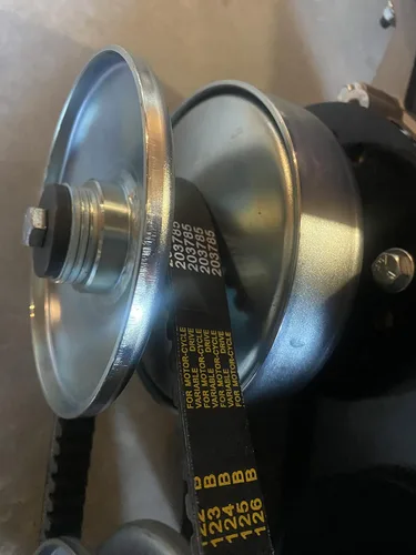 Vista 6 de Blast Reemplazo del convertidor de par GoKart serie LED 40/compatible con motores 8-16HP Predator 420CC (polea accionada de 3/4 pulgadas)