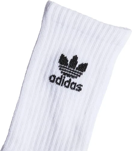 Vista 3 de adidas Originals Kids' Athletic Cushioned Crew Socks (6-Pack)