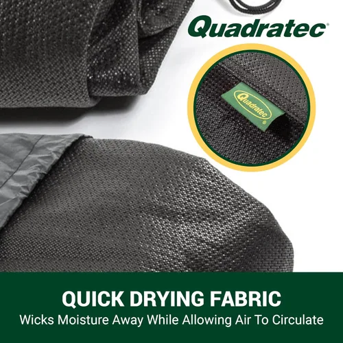 Vista 4 de Quadratec Softbond Cubierta de Coche de 5 Capas - Compatible con Jeep Wrangler TJ 1997-2006 - Incluye Bolsa de Almacenamiento y Candado Antirrobo