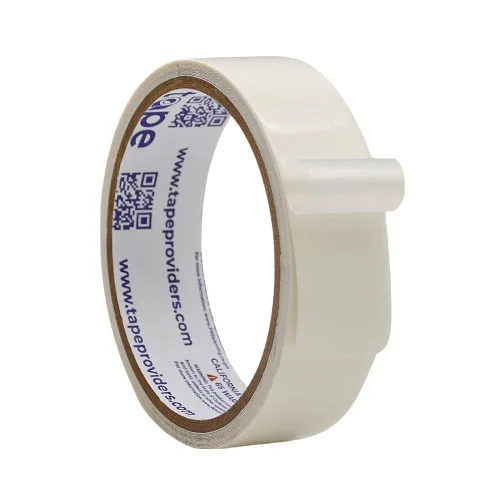WOD SPT7A UHMW Cinta de Película Transparente de Polietileno Deslizante, 1 pulgada x 10 pies. Adhesivo Agresivo - Ideal Para Reducción de Chirridos,