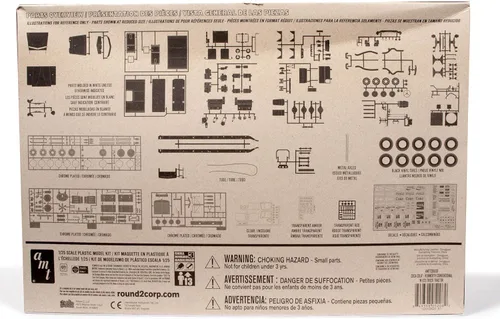 Vista 4 de AMT Kenworth 925 Tractor Coca-Cola 1:25 Kit de modelo a escala 1:25