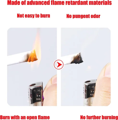 Vista 6 de Cable de extensión negro de 6 pies delgado de 2 clavijas para uso en interiores y exteriores con una sola toma de corriente, ideal para luces