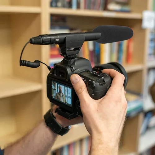 Vista 5 de Geekria for Creators - Parabrisas de espuma para micrófonos de 3/4 pulgadas (0.8 in) de diámetro, cubierta de espuma antipop, funda de viento