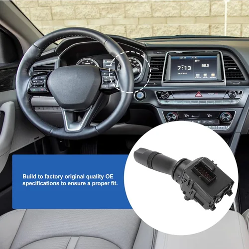 Vista 2 de Interruptor del limpiaparabrisas con control trasero para Hyundai Sonata Elantra 2011-2016, Kia Rio Forte Koup 2012-2017, conjunto de interruptor