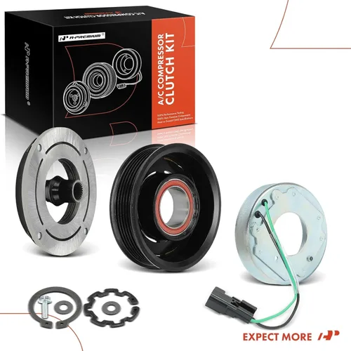 Vista 8 de A-Premium Kit de embrague de compresor de aire acondicionado compatible con Ford Edge 2019-2022 2.7L y Lincoln Nautilus 2019-2022 2.7L