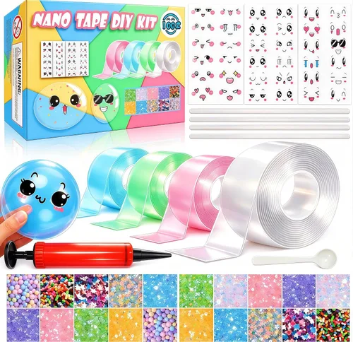 4Pcs Nano Tape Bubble Kit - Children's DIY Toys