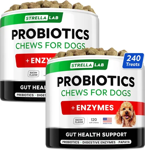 Vista 9 de STRELLALAB Avanzados masticables dentales y ambientadores de aliento para perros, golosinas de limpieza de dientes de perro, control de mal aliento