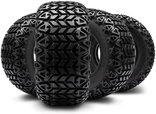 Arisun X-Trail 20x10-10 DOT - Neumático para carrito de golf todo terreno (6 capas), juego de cuatro Set de cuatro
