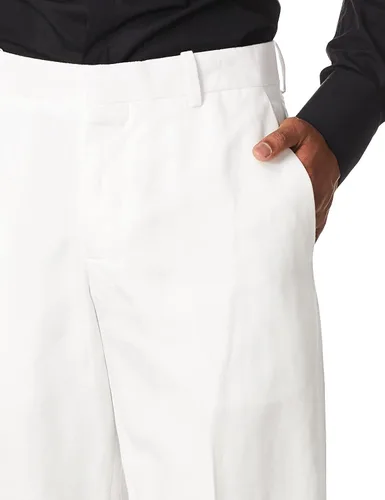 Vista 2 de Perry Ellis Men's Essentials Linen Dress Pant, Modern Fit, Solid Twill, Lightweight (Waist Size 29-42)