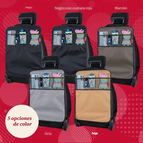 Vista 10 de Tapete para pisar con grandes bolsillos de almacenamiento, negro (Black Stitching)