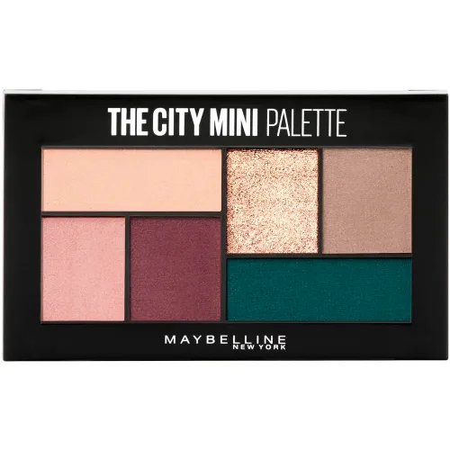 Vista 20 de Maybelline New York The City Mini Paleta de Sombras de Ojos Maquillaje, Blushed Avenue, 0.14 oz.