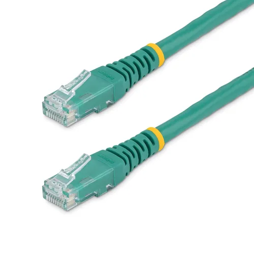 Vista 26 de StarTech. com Cable Ethernet CAT6 de 1 pie – Cable Ethernet CAT 6 Gigabit negro -650MHz 100W PoE++ RJ45 UTP moldeado Categoría 6 Network/Patch Cord