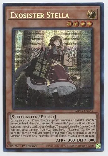 Exosister Stella - MP23-EN253 - Prismatic Secret Rare - 1st Edition