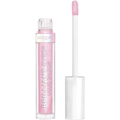 Vista 15 de L'Oreal Paris Brilliant Eyes - Sombra de ojos líquida con brillo, brillo duradero de larga duración, resistente a pliegues, a prueba de escamas
