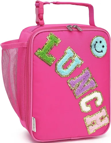 Vista 32 de FlowFly Lonchera para niños, bolsa suave aislada, mini hielera para el regreso a clases, kit de bolsa térmica para comidas, para niñas, niños