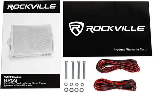 Vista 8 de Rockville RGHR2 Marine Boat Receptor w/Bluetooth USB+(2) 5.25" caja altavoces+amplificador