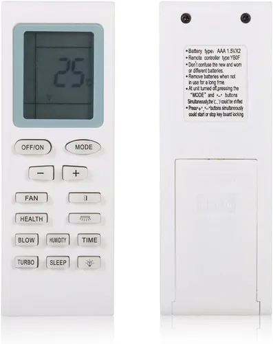 Repuesto para control remoto de aire acondicionado YBOF, repuesto universal de control remoto de aire acondicionado, compatible con YBOF YB1FA YB1F2