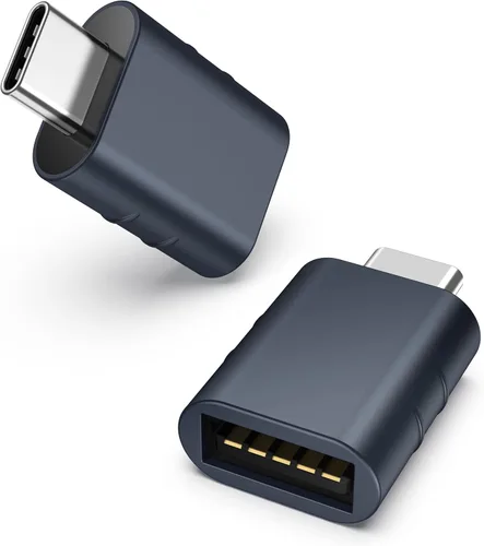 Vista 14 de Syntech Adaptador USB C macho a USB 3 hembra compatible con iPhone 17 Pro Max iMac 2021, iPad Pro 2021, MacBook Pro 2020 / Air 2020 y otros Azul