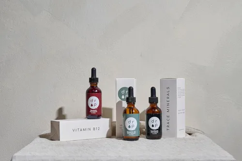Vista 9 de Drop Supplements - Gotas de electrolitos de minerales traza orgánicos, gotas de vitamina D3+K2 y gotas líquidas de vitamina B12