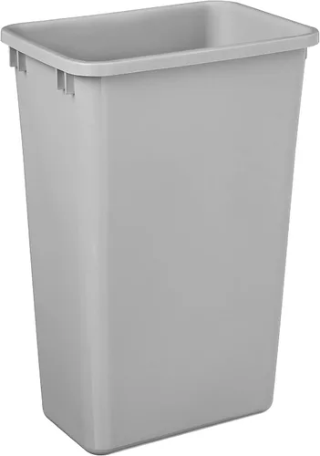Vista 5 de Hardware Resources Bote de Basura de Plástico - Contenedor de Basura Interior para Cocina, Hogar, Oficina y Uso Comercial - Recipiente Grande