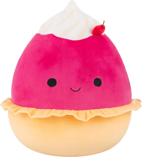 Squishmallows Original Dandy The Mischievous Cherry Pie de 12 pulgadas - Peluche oficial de Jazwares (tamaño mediano)