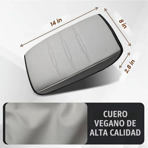 Vista 6 de Muslogy Funda para reposabrazos para Honda CR-V 2023+, grosor regular
