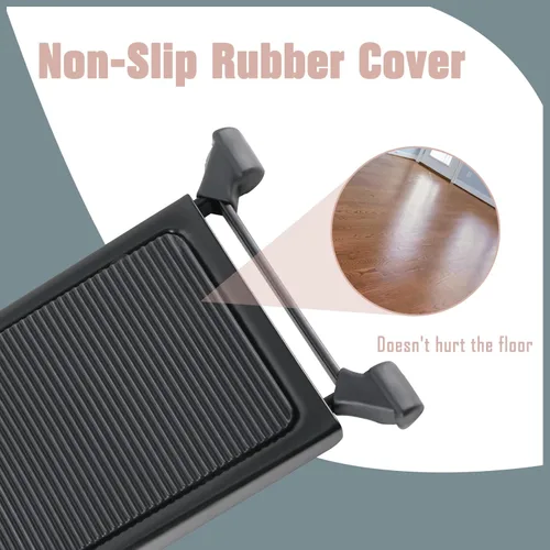 Vista 5 de EASTROCK Reposapiés de guitarra plegable ajustable de altura de hierro sólido para guitarra clásica