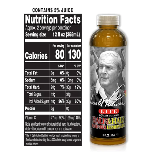 Vista 2 de AriZona Arnold Palmer Half and Half, 20 onzas líquidas (paquete de 12)