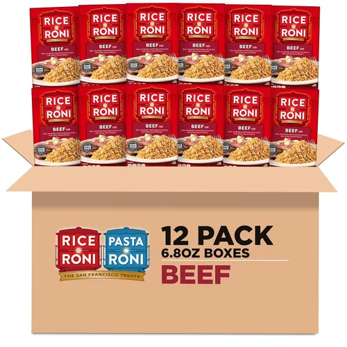 Rice-A-Roni Carne de res, cajas de 6.8 onzas (paquete de 12)