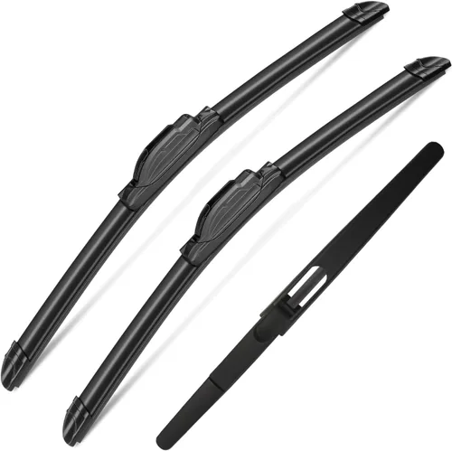 Vista 7 de 3 limpiaparabrisas de repuesto para Jeep Wangler 2007-2017, Jeep Wrangler JK 2008-2018, limpiaparabrisas de repuesto de equipo original para mi