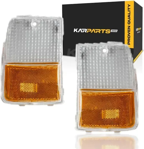 Vista 8 de KarParts360 Para Chevy Caprice Side Marker Light Asamblea 1987 88 89 1990 lado del conductor para GM2550102 certificado