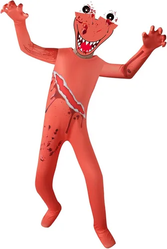 Zgekmby Rainbow Friends - Disfraz de Halloween para niños, disfraz de cosplay para niños, disfraz de juego de simulación para niñas