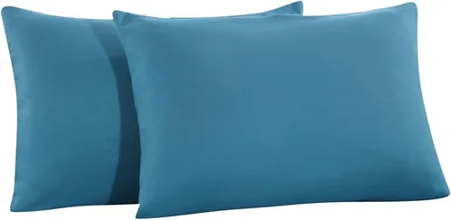 Vista 17 de Mohap Funda de almohada con cremallera, 4 piezas, microfibra cepillada 1800, calidad de hotel, súper suave, no se encoge, no se decolora, color Rosa