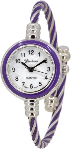 Vista 46 de Blekon Collections Reloj de Pulsera Tipo Brazalete para Mujer - Pantalla Analógica Redonda Números Árabes Caja de 23mm Reloj con Brazalete