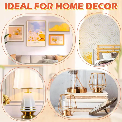 Vista 6 de selizo - Cinta de lámina de cobre, 2 paquetes de tiras adhesivas de cobre con conductor de doble cara para vidrieras, blindaje EMI, circuitos