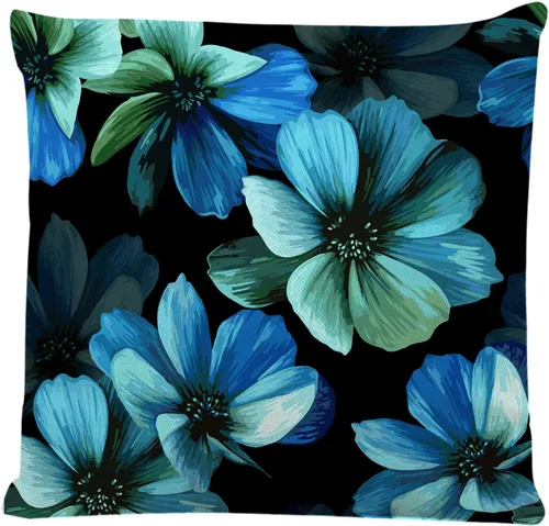 Vista 6 de Fundas de almohada cuadradas decorativas para sofá, cama, fundas de cojín de 18 x 18 pulgadas