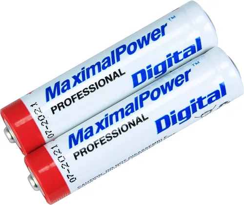Vista 2 de MaximalPower Paquete de 2 pilas súper alcalinas LR03 / AM-4 AAA de 1.5 V - 140 minutos