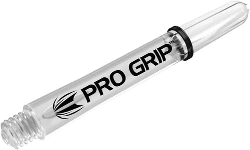 Vista 2 de Target Darts Pro Grip Shafts – Set of 9 3 Sizes (Short, Intermediate, Medium), 12 Colours Dart Stems, Professional Darts Accessories, 2BA Shaft