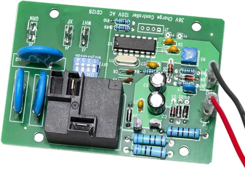Vista 3 de EZGO Powerwise - Cargador de 36 voltios para carrito de golf, incluye entrada de alimentación y control para cargadores Powerwise Reemplazo 28667G01