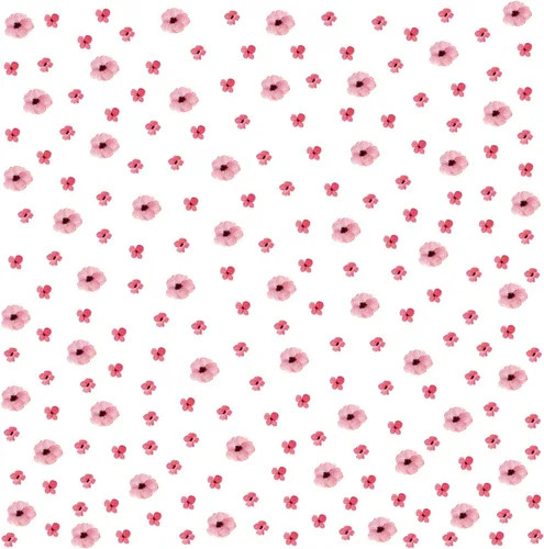 Vista 4 de 208Pcs Pegatinas de Pared de Flores Boho, Calcomanías de Pared de Flores Rosas, Autoadhesivas, Flores Silvestres de Acuarela Neutrales Extraíbles