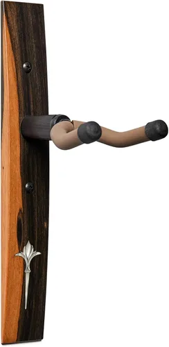 Taylor 70194 - Percha de pared para guitarra (ébano con incrustaciones de acrílico Nouveau)
