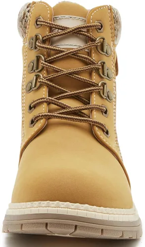 Vista 3 de COTTIMO Botas de invierno antideslizante con forro de piel para mujer