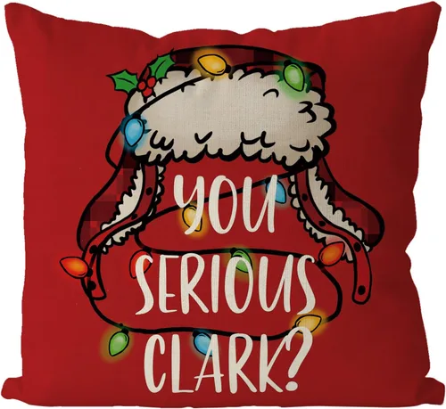 Vista 9 de GAGEC Fundas de almohada de Navidad de 18 x 18 pulgadas, almohadas de vacaciones de Navidad, fundas de almohada de invierno, decoración del hogar